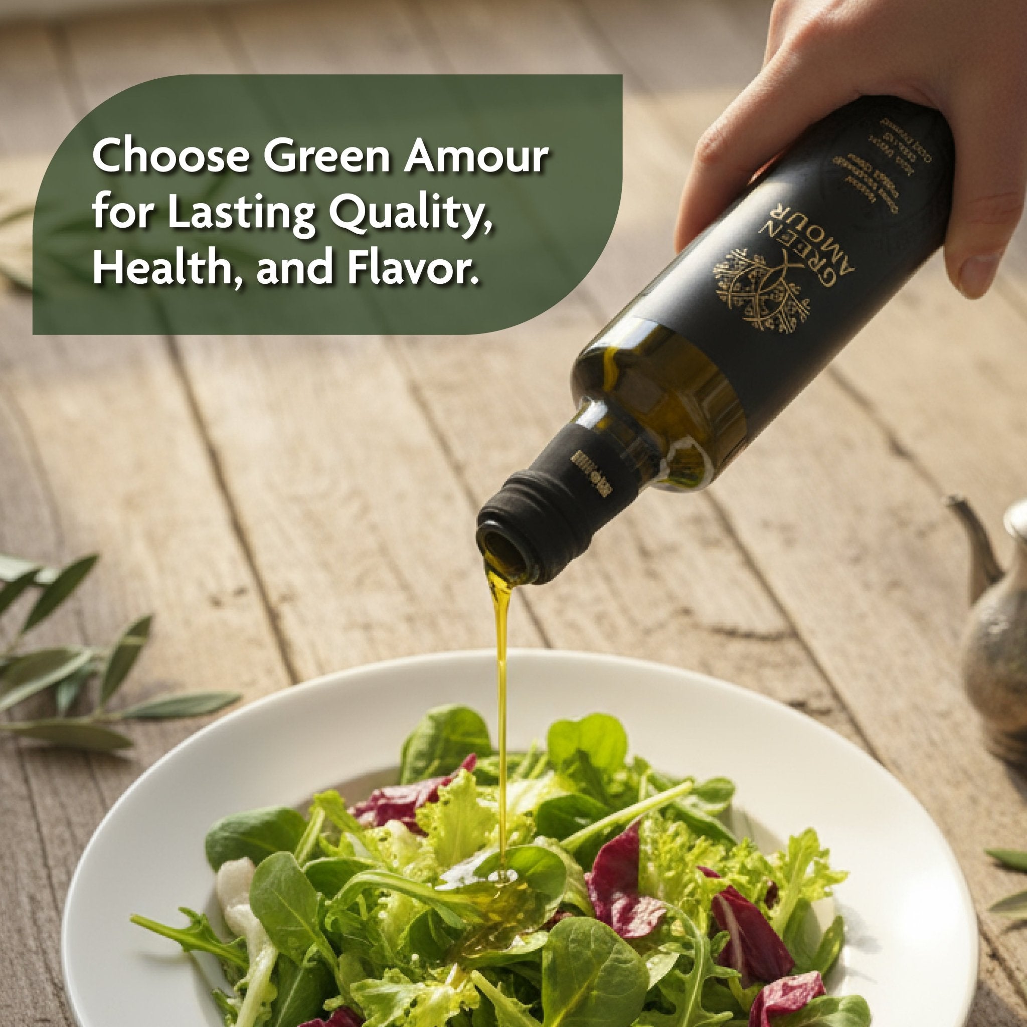 Green Amour Award - Winning EVOO Olive Oil – Cold Pressed, Low Acidity, High Polyphenols (New Harvest) – 5 L - Exporgin | Türkiye Comes to You