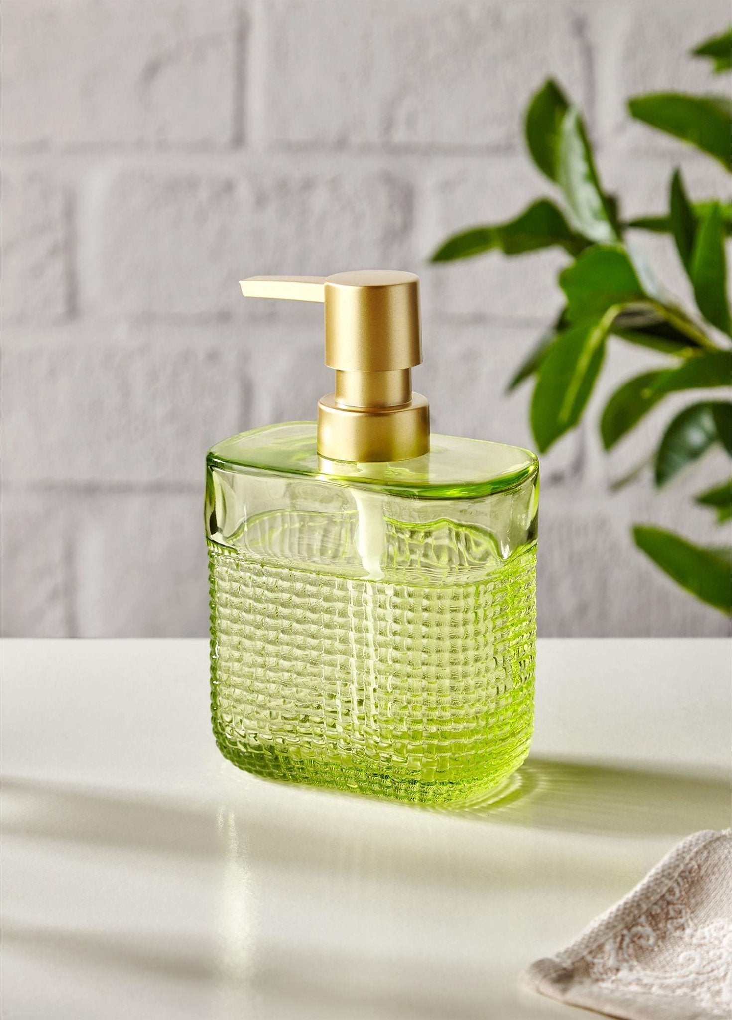 Groente Liquid Soap Dispenser Green 430 ml - Exporgin - Global Shopping Site