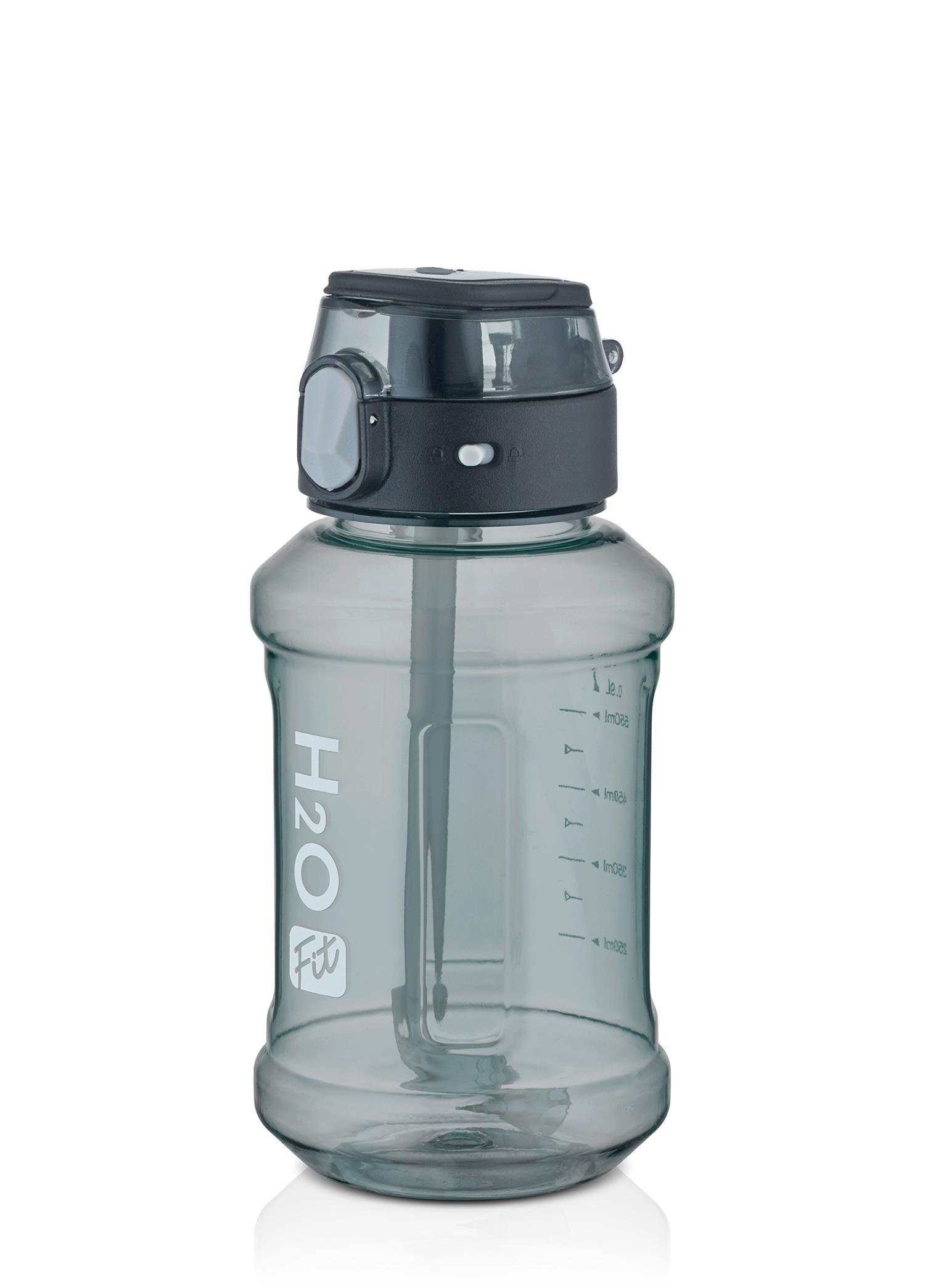 H2O Fit Locked Water Bottle Black 900 ml 75950