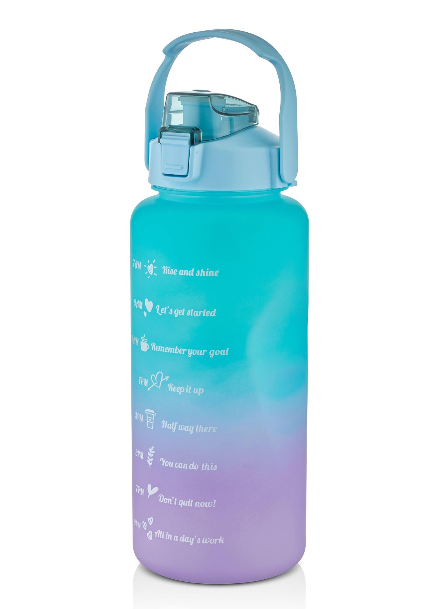 H2O Fit Water Bottle Green 2000 ml 75565