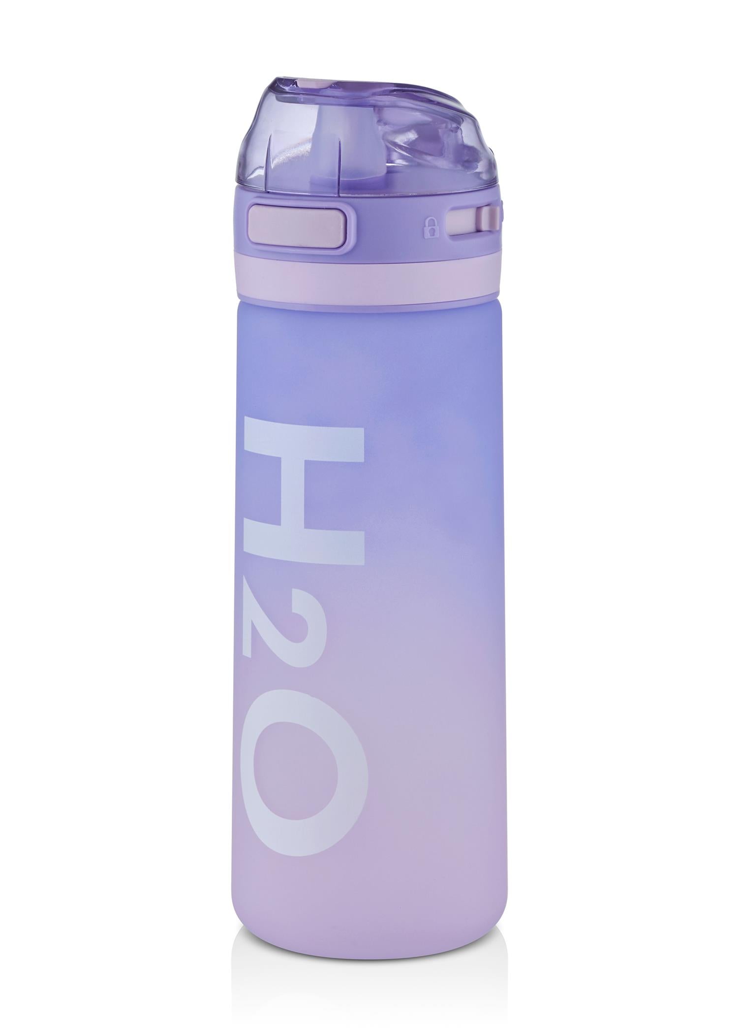 H2O Water Bottle Lilac 800 ml 76026