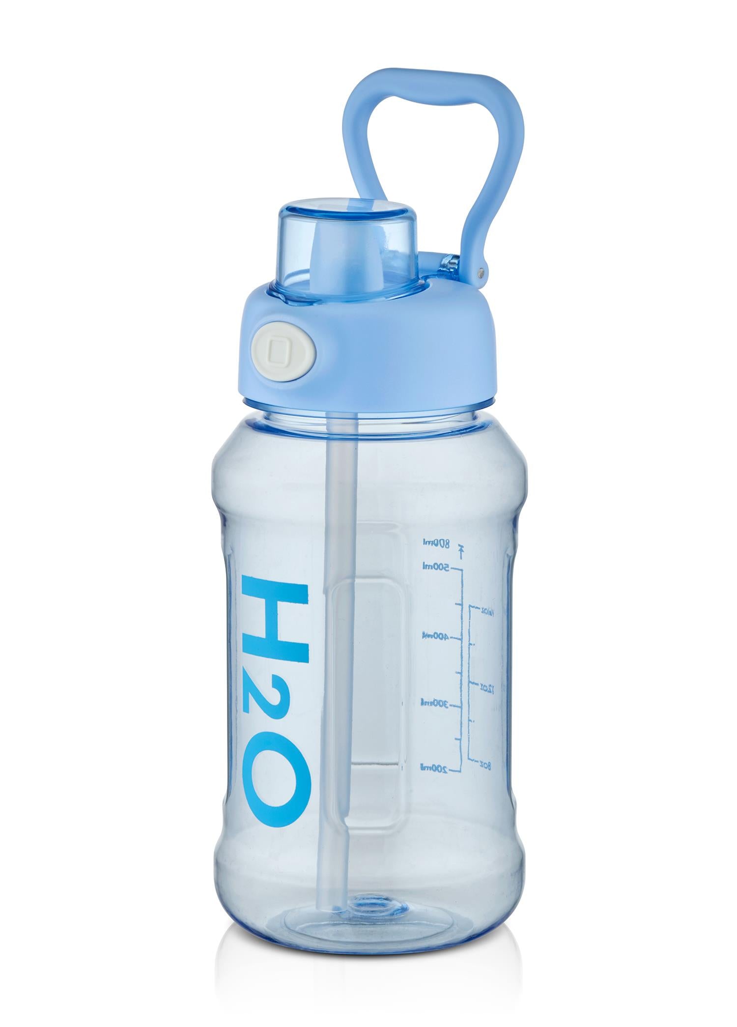 H2O Water Bottle Blue 800 ml 76029