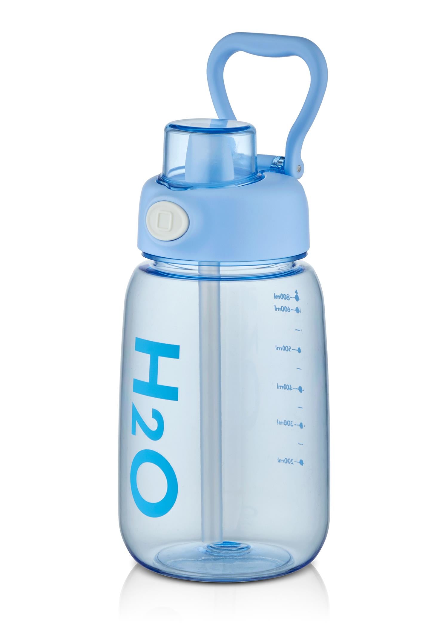 H2O Water Bottle Blue 800 ml 76033