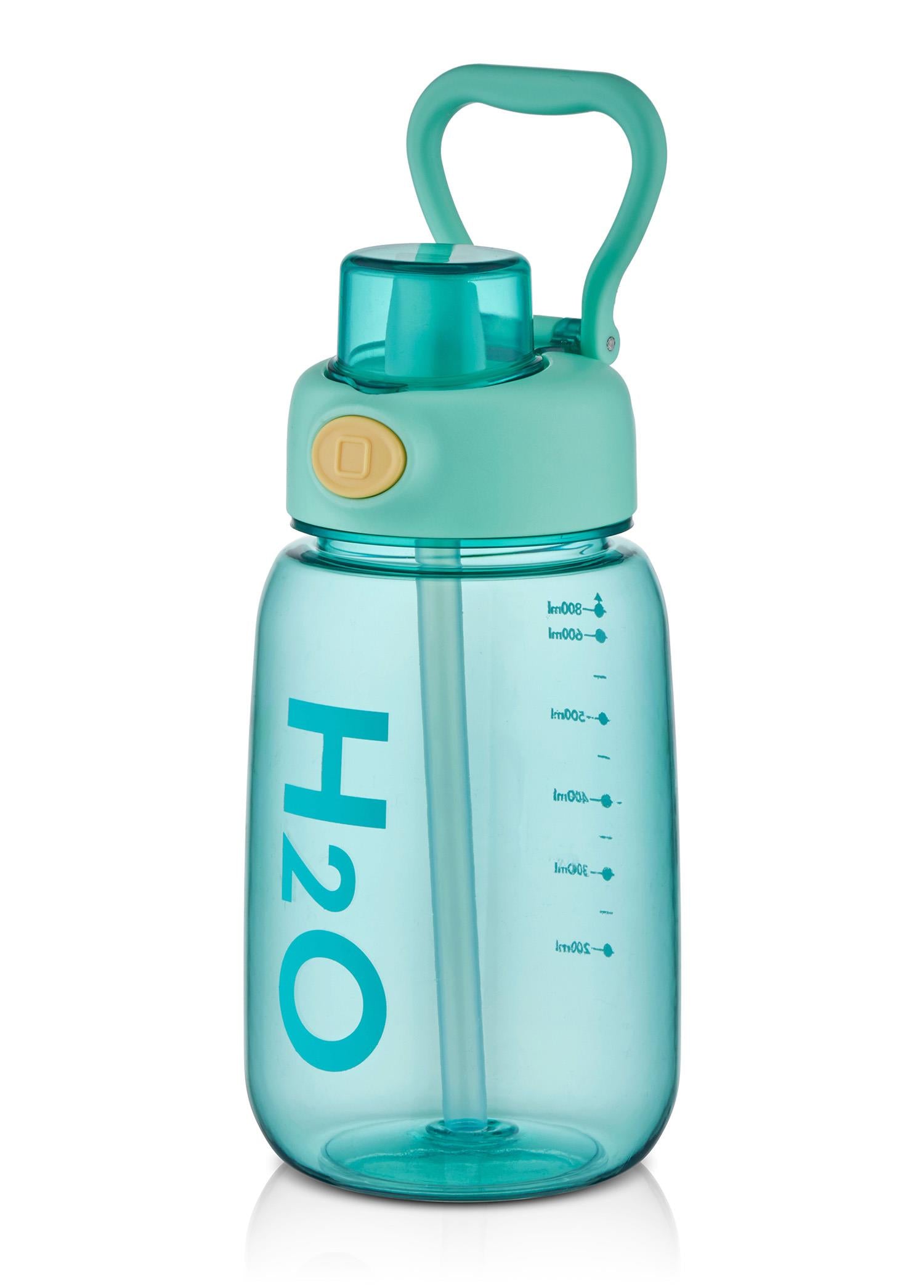 H2O Water Bottle Green 800 ml 76033