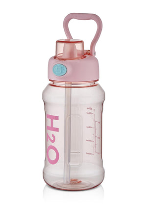 H2O Water Bottle Pink 800 ml 76029 - Exporgin - Global Shopping Site