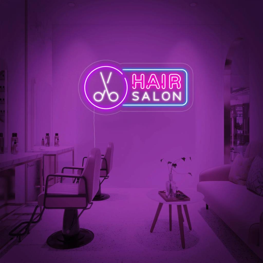 Hair Salon Kuafor Neon Led Sign