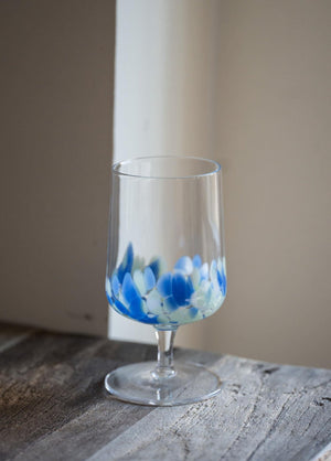 Hand Painted Wine Glass 350 ml - Exporgin - Global Shopping Site