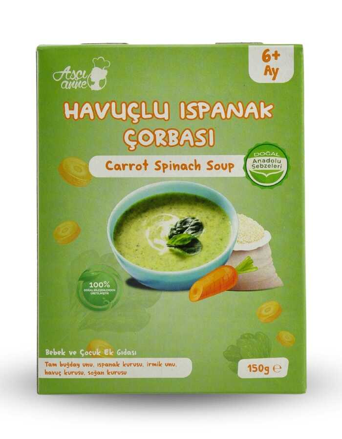 Spinach Soup with Carrots