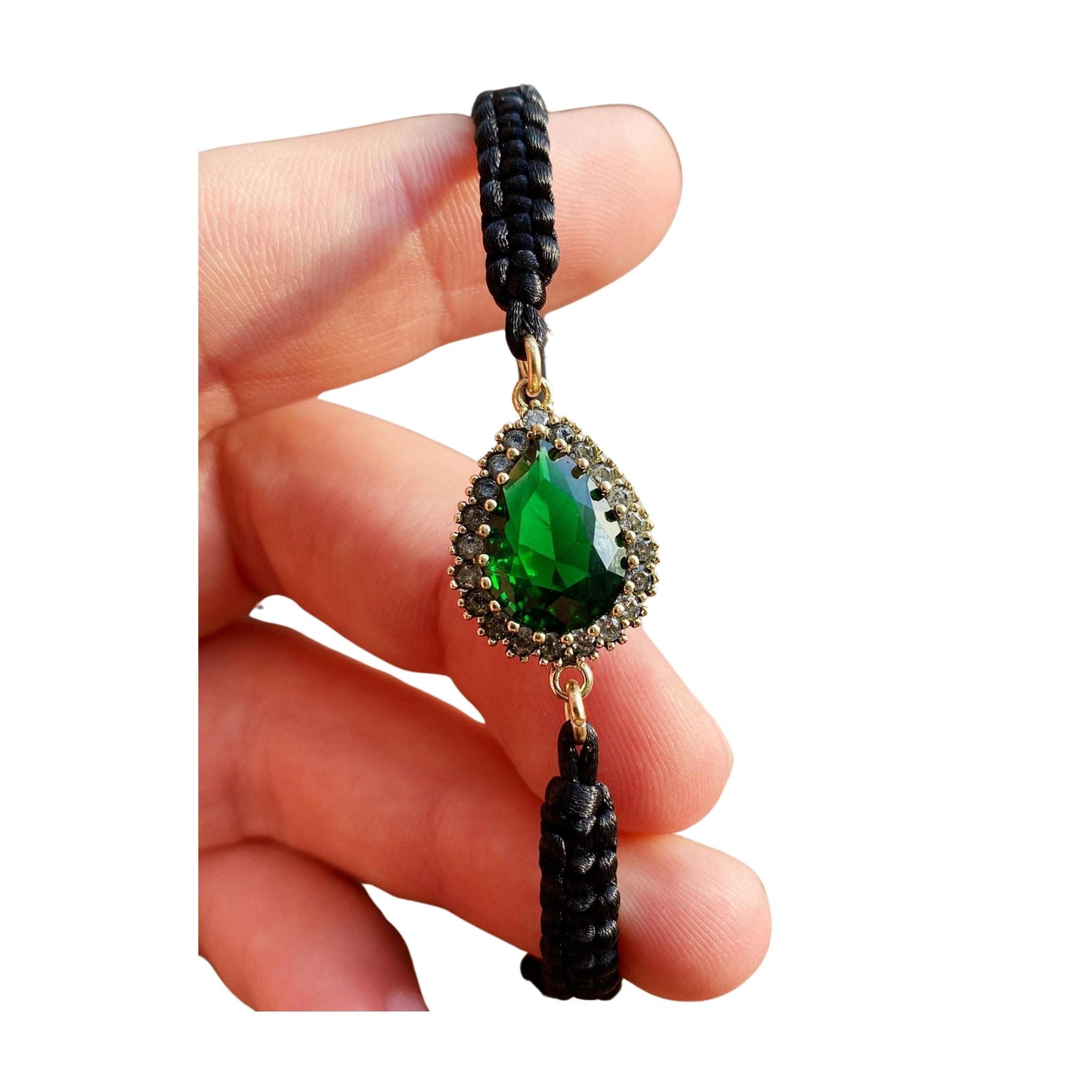 Hürrem Sultan Green Jade Adjustable Bracelet – Dazzling and Elegant - Exporgin - Global Shopping Site