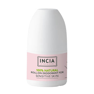 INCIA 100% Natural Roll - on Deodorant For Sensitive Skin - 50ml - Exporgin - Global Shopping Site