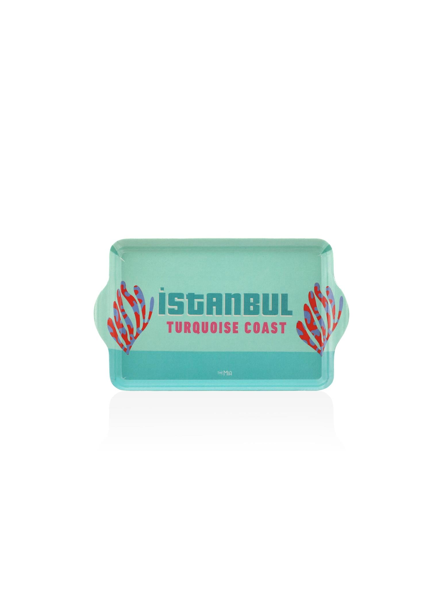 Istanbul Mini Tray Blue 24x14 cm