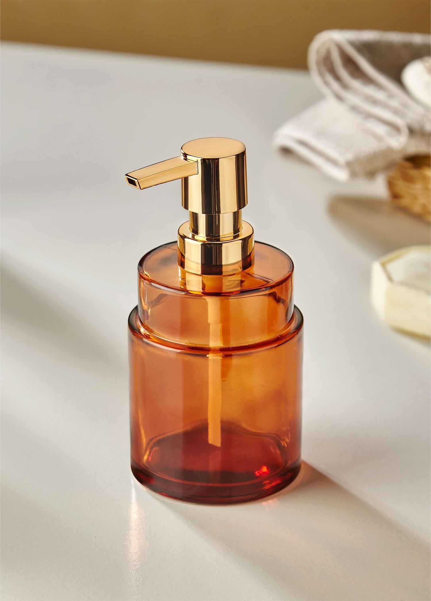 Jabonera Liquid Soap Dispenser Amber 330 ml