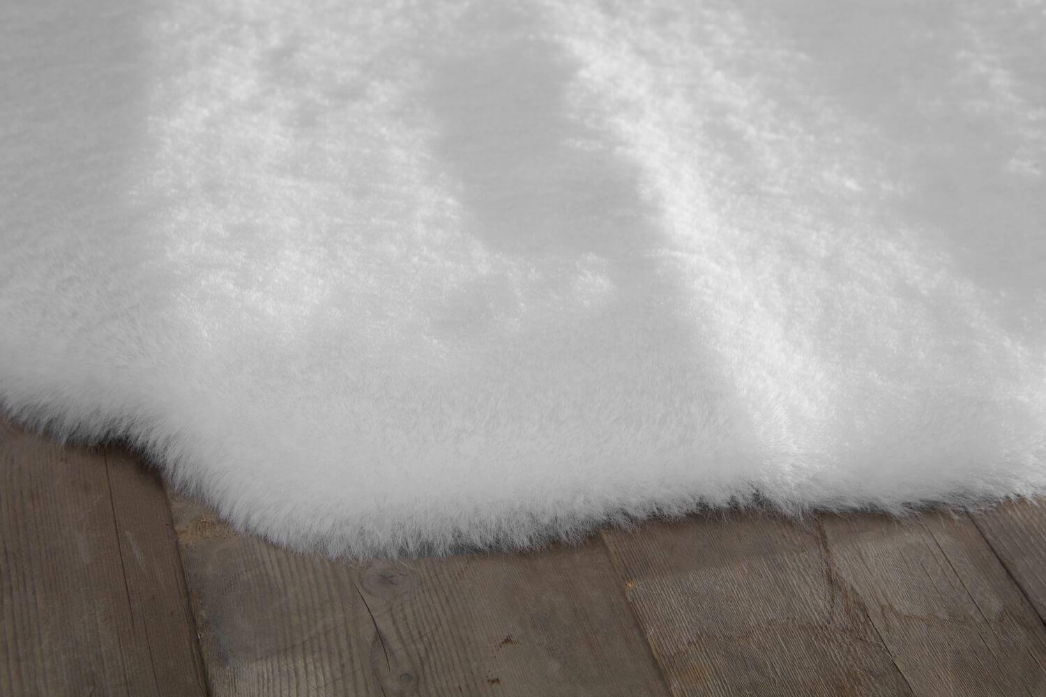 Jassrug Fur Fleece Carpet 100x140 White