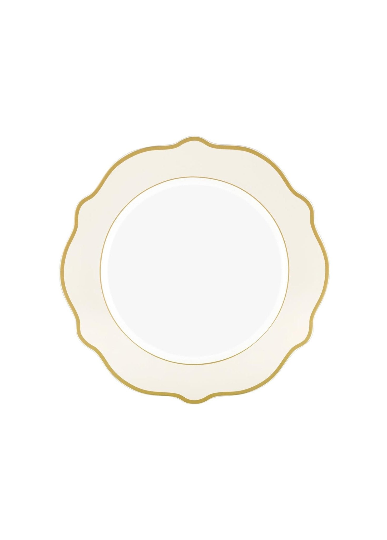 Jaswely Cake Plate 6 Pieces Cream 21 Cm - Exporgin - Global Shopping Site