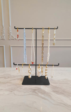 Jewelry Set of 2 Black 30x25 cm - Exporgin - Global Shopping Site