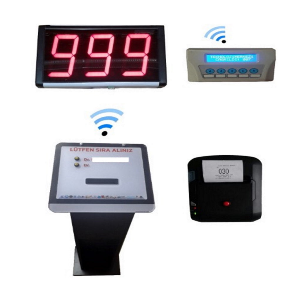 Wireless Synchronous Notary Ranking (Numbering) System