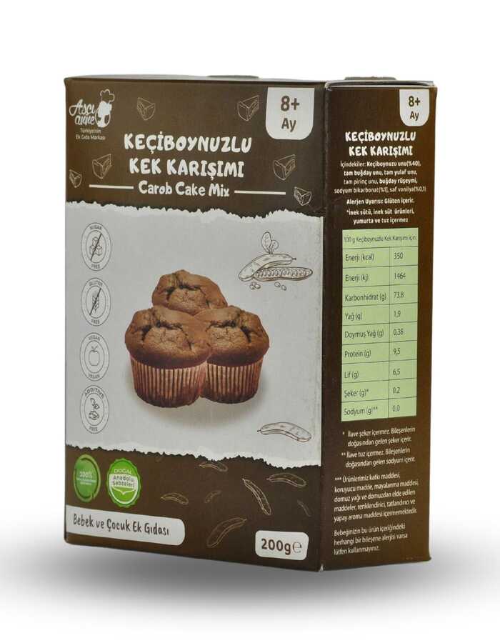 Carob Cake Mix (8+MONTH)