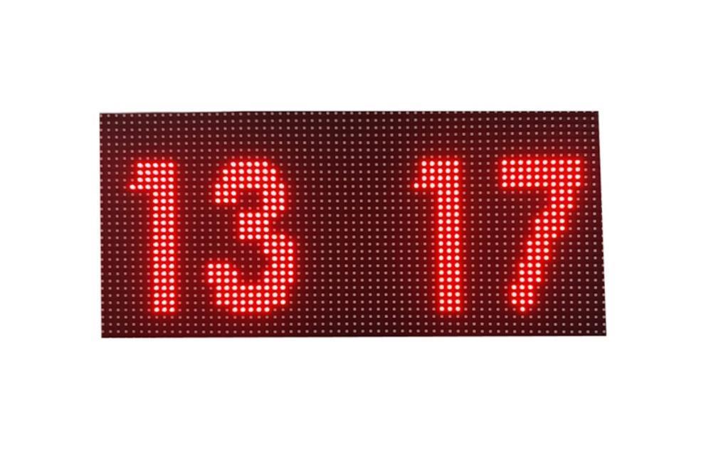 Red Digital LED -Uhr (Falldimension: 16x32 cm)