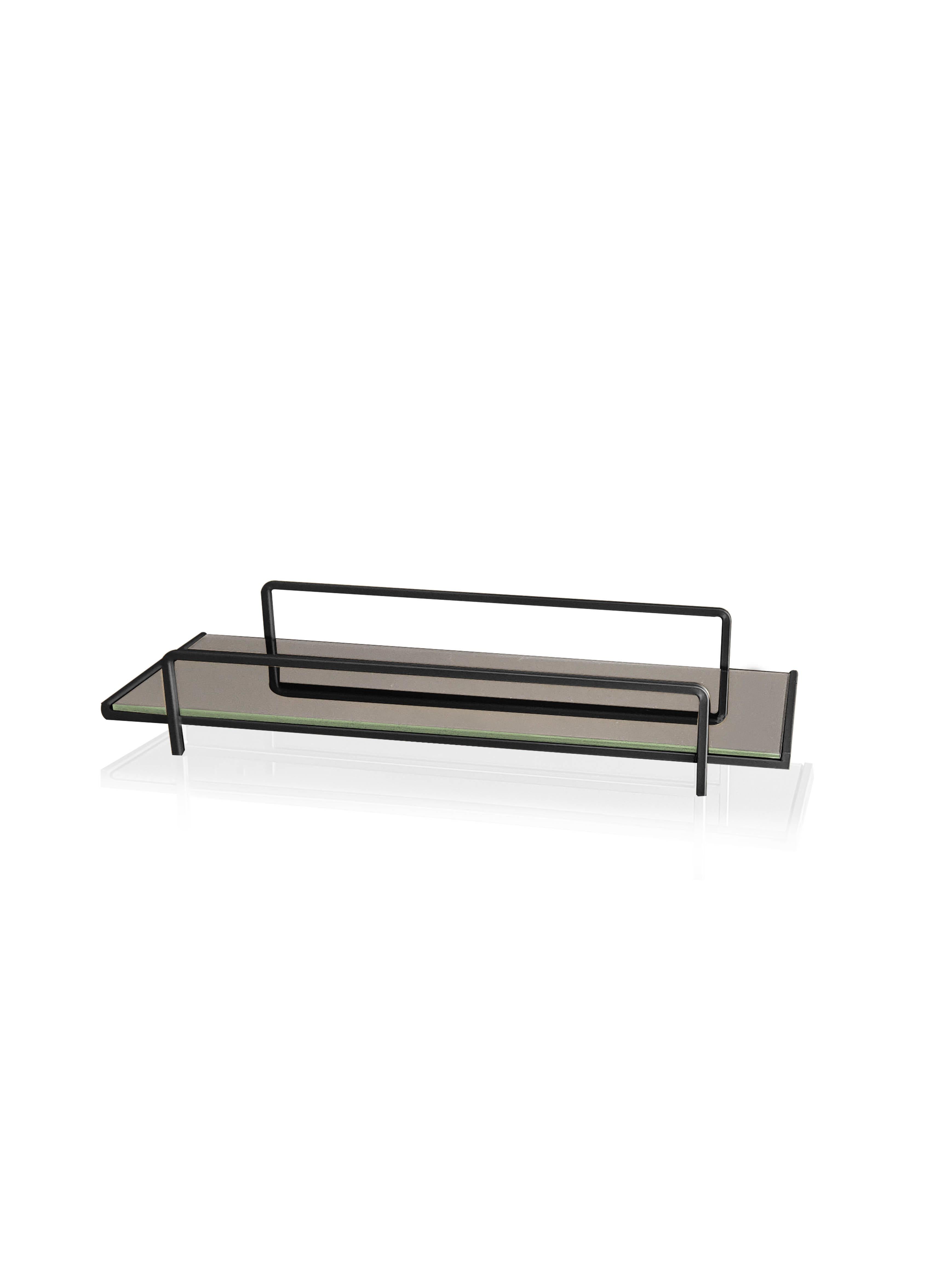 Cosmetic Stand Black 6x37x13 cm