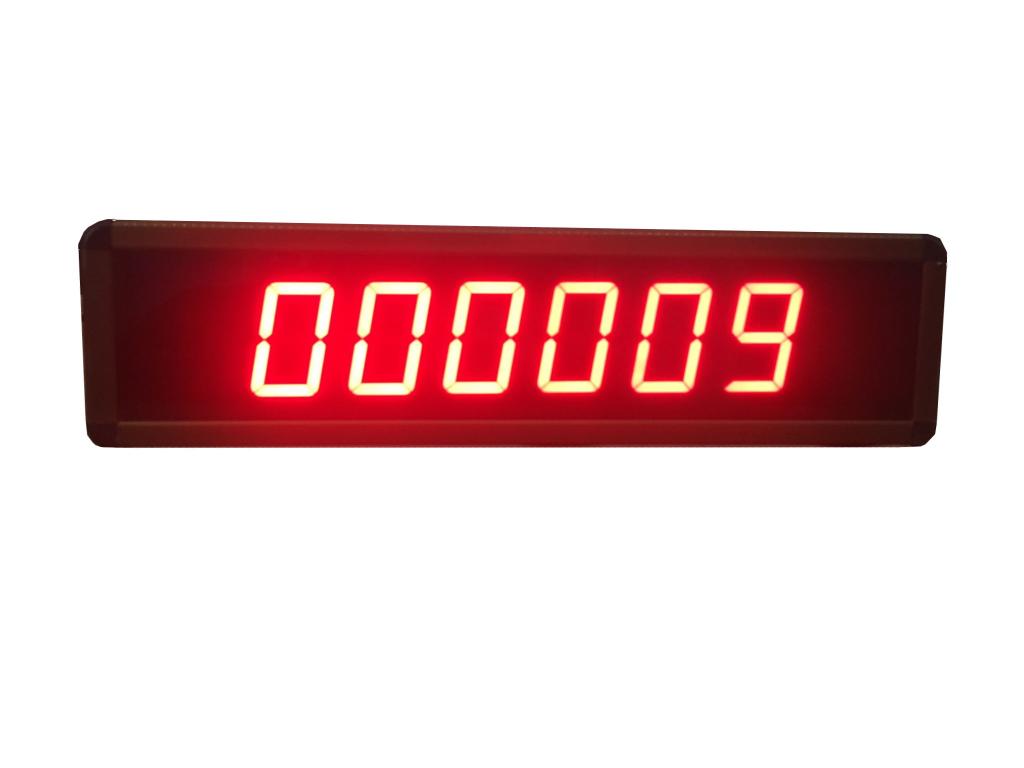 Remote Controlled 6 Digit Counter (Case Dimension: 12x44 cm)