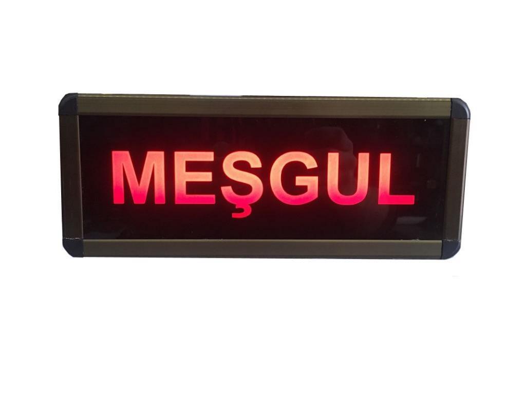 Controlled LED Busy Sign (Case Dimension: 12x30 cm)