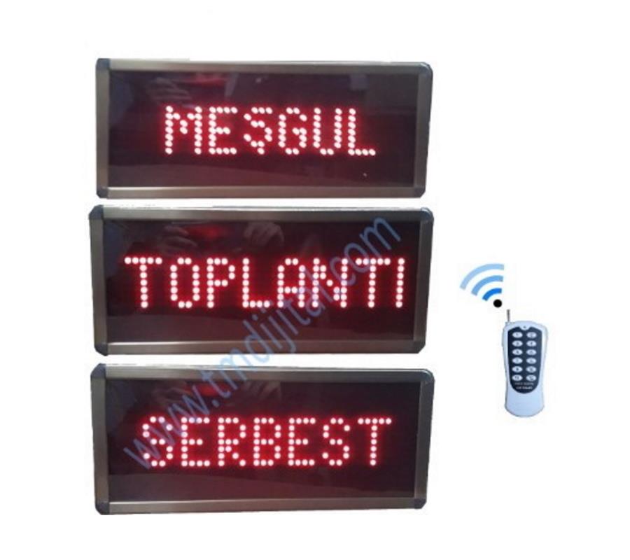 Remote Controlled Busy Sign (Case Dimension: 13x27 cm)