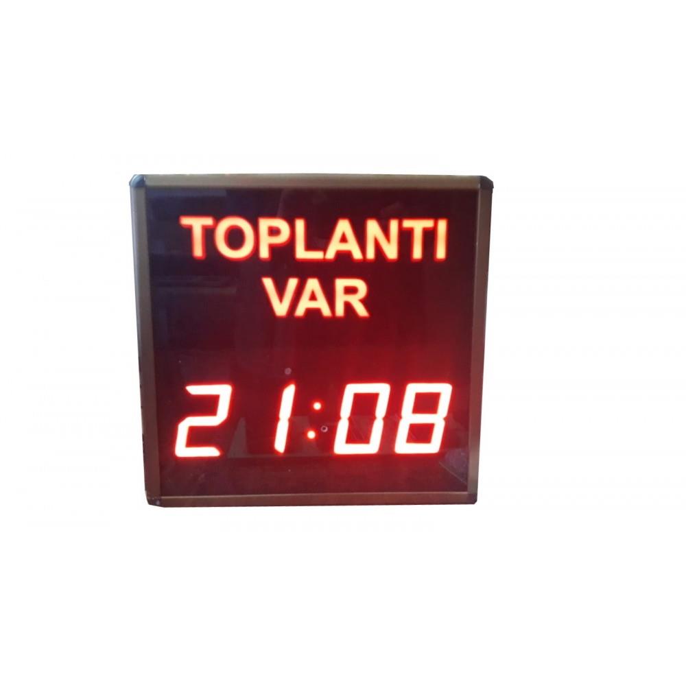 Remote Meeting Available Stopwatch Sign (Case: 35x35 cm)