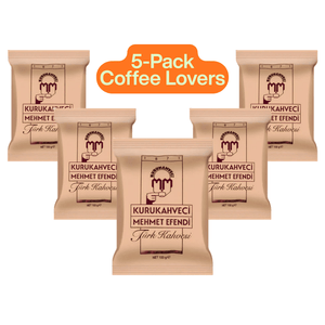 Kurukahveci Mehmet Efendi Turkish Coffee 100gr – Authentic Rich Aroma & Bold Flavor – Traditional Ground Roast - Exporgin | Türkiye Comes to You