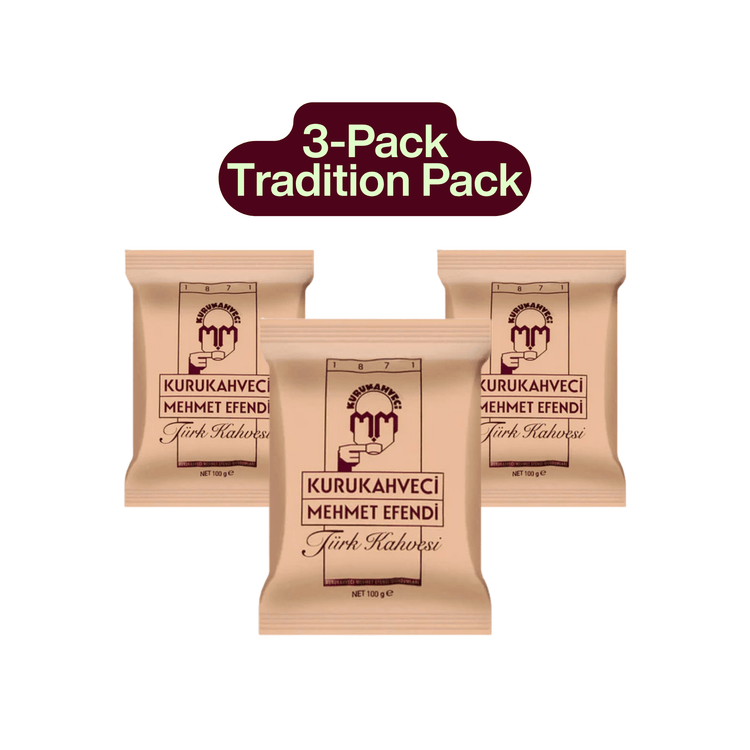 Kurukahveci Mehmet Efendi Turkish Coffee 100gr – Authentic Rich Aroma & Bold Flavor – Traditional Ground Roast - Exporgin | Türkiye Comes to You