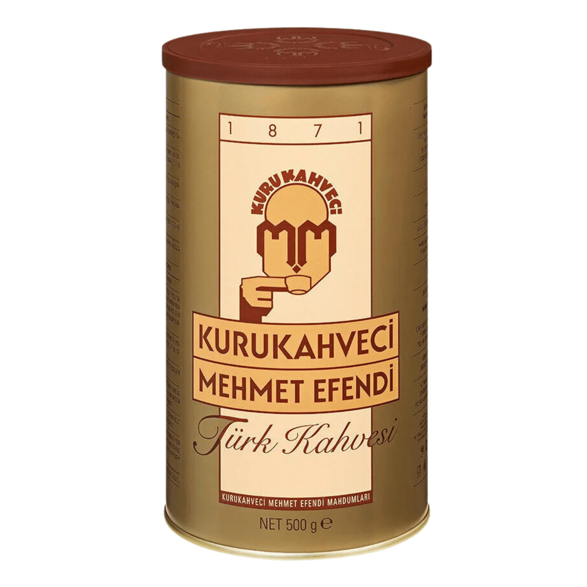 Kurukahveci Mehmet Efendi Turkish Coffee 500 gr – Ated Coffee – Rich Aroma and Bold Flavoruthentic Ground Roas - Exporgin - Global Shopping Site