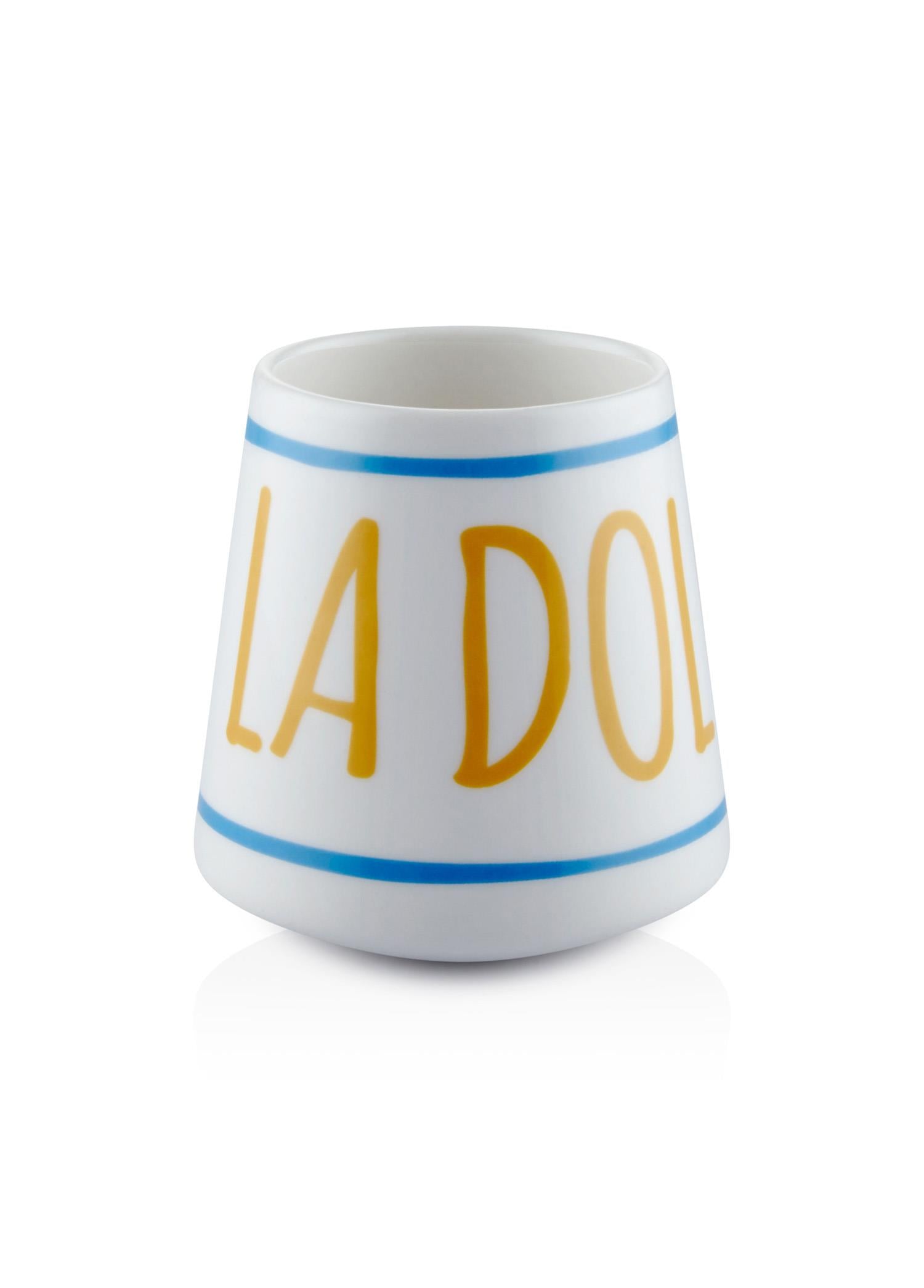 La Dolce Vita Porcelain Mug KPA0249 180 cc