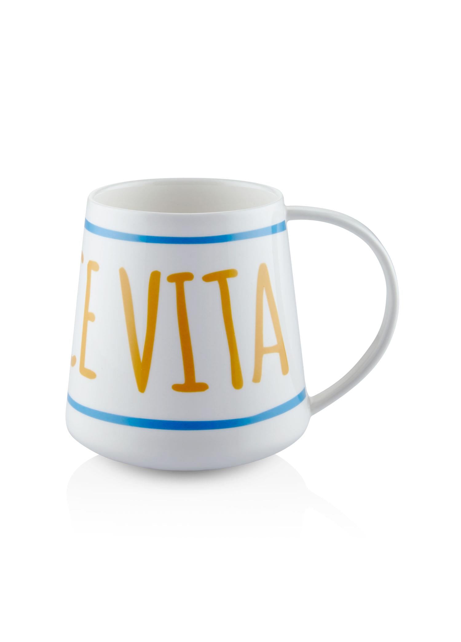 La Dolce Vita Porcelain Mug KPA0276 340 cc