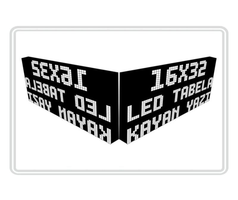 Signe LED 16x32cm