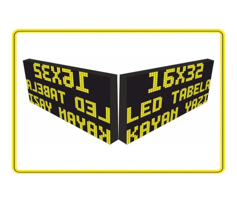 Signe LED 16x32cm