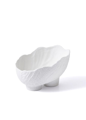 Licia Ceramic Vase White 25x17x19 cm - Exporgin - Global Shopping Site