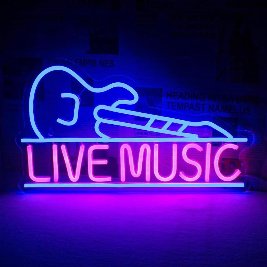 Musica dal vivo NEON LED LED Lighting decorativo