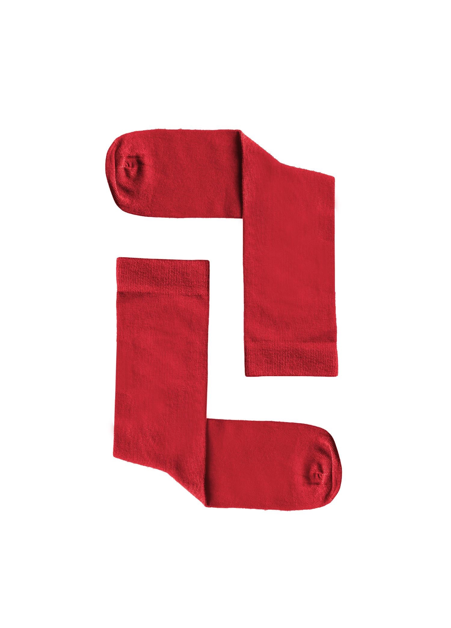 Mage Organic Cotton Men's Socks Red 41-45