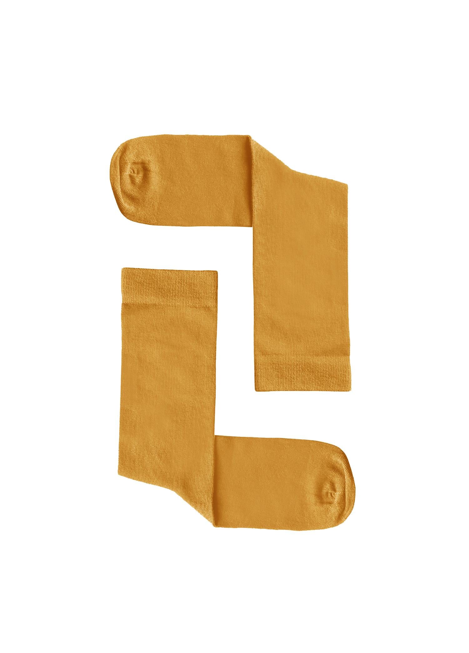 Mage Organic Cotton Men's Socks Yellow 41-45