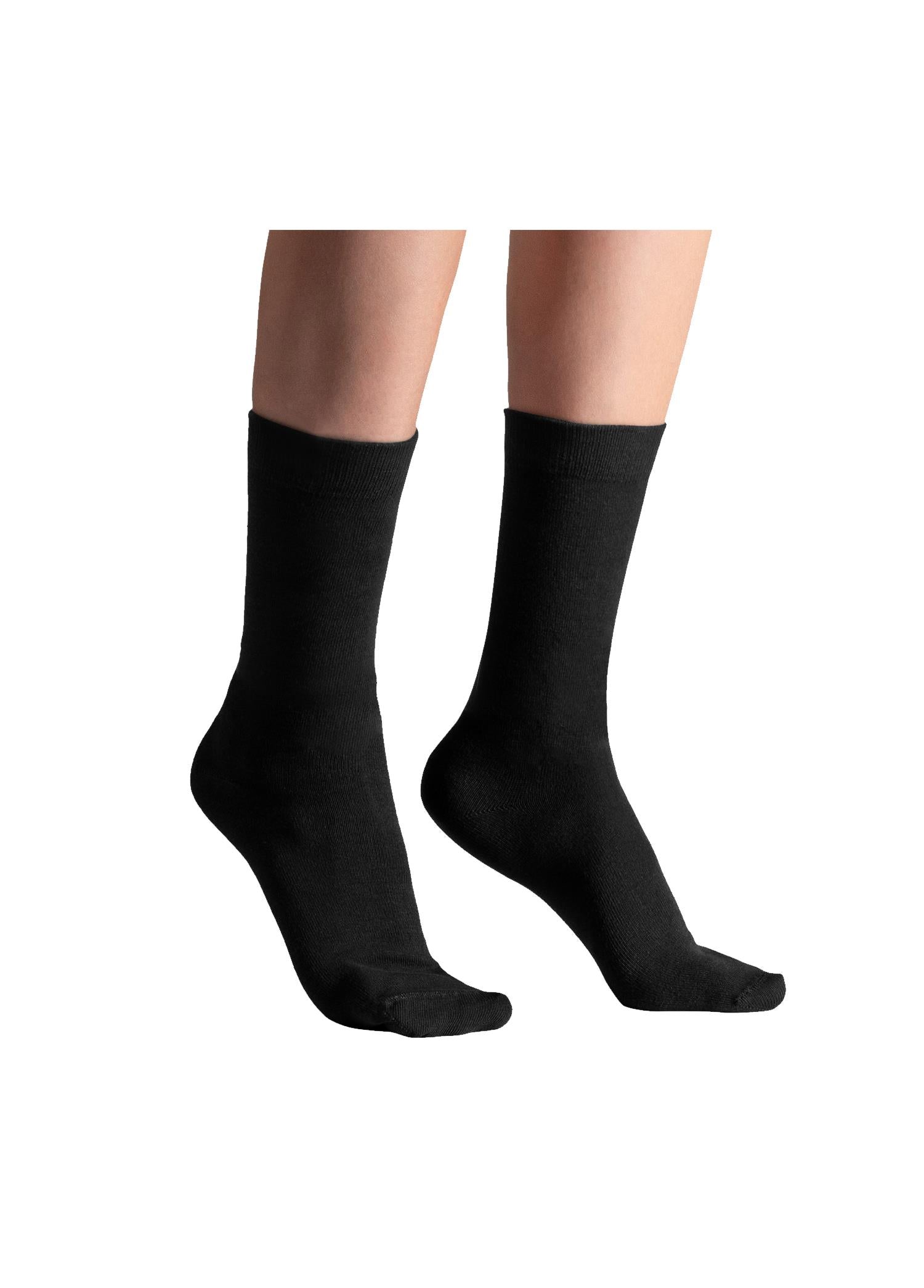 Mage Organic Cotton Women's Socks Black 36-40