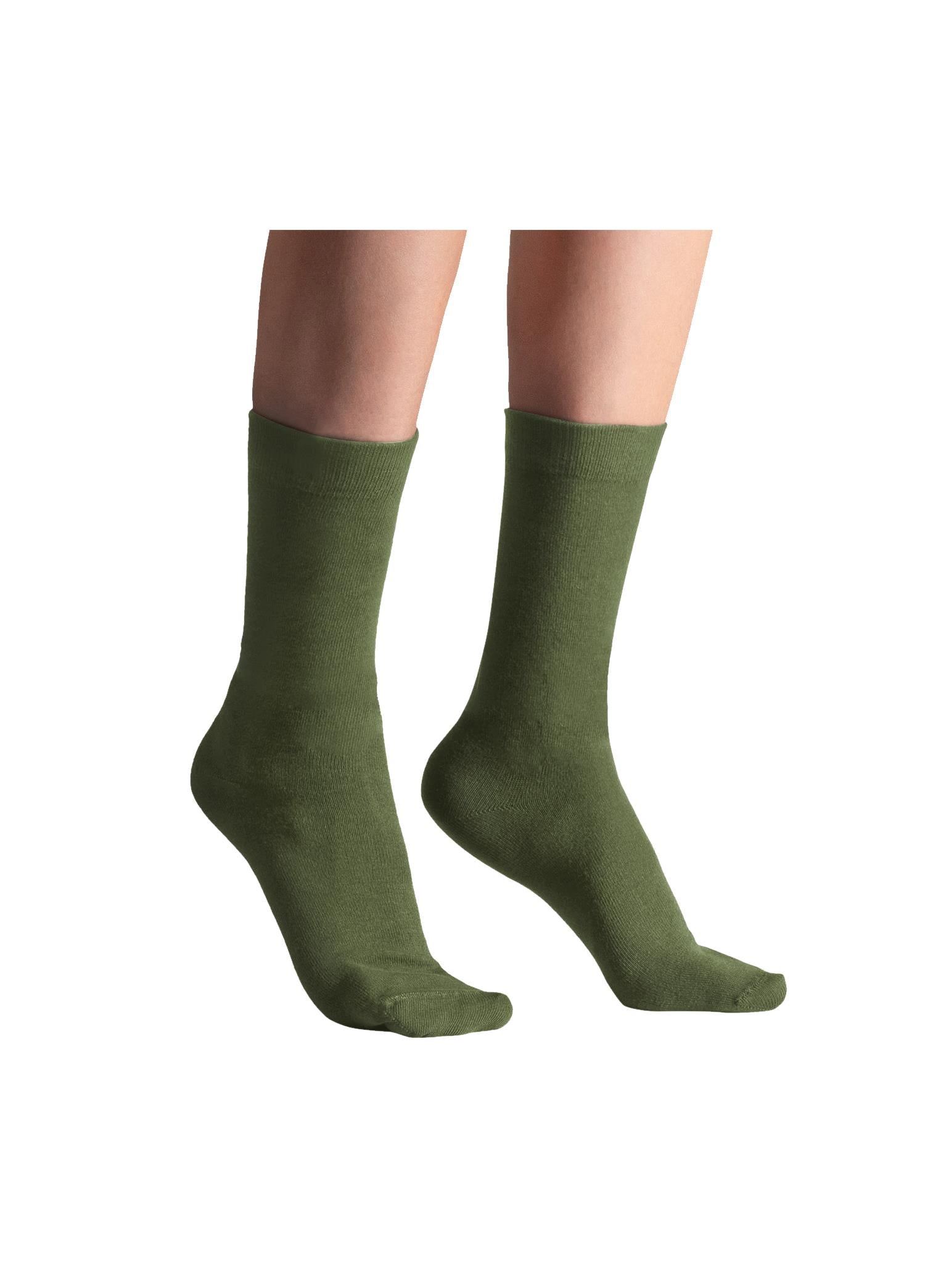 Mage Organic Cotton Women's Socks Green 36-40