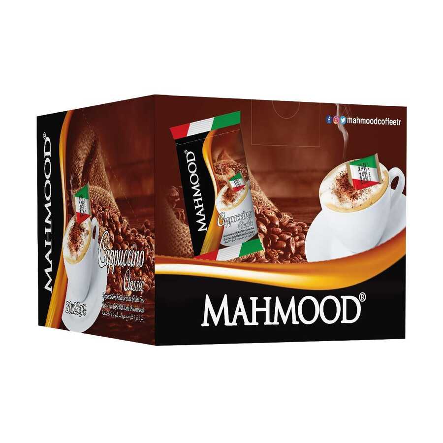 Mahmood Cappuccino Granulated Choco – Sugar - Free – 20 x 25g - Exporgin | Türkiye Comes to You