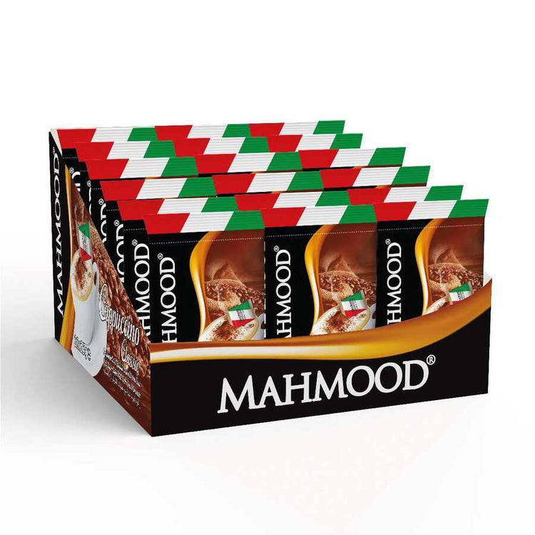Mahmood Cappuccino Granulated Choco – Sugar - Free – 20 x 25g - Exporgin | Türkiye Comes to You