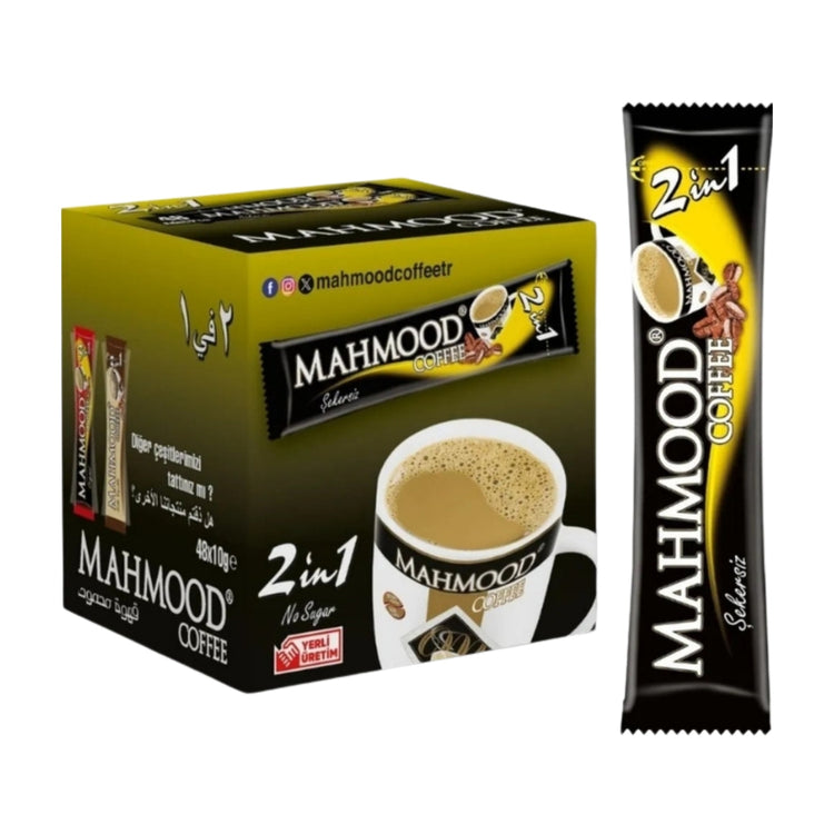 Mahmood Coffee 2 - in - 1 Stick 48 x 10 g - Exporgin | Türkiye Comes to You