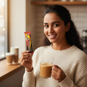 Mahmood Coffee 3 - in - 1 Instant Arabica Coffee with Cream and Sugar - 48x18g (0.63 oz) Sticks - Exporgin | Türkiye Comes to You