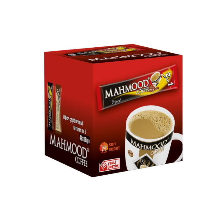 MAHMOOD COFFEE 3IN1 STICK 48 x 18 G