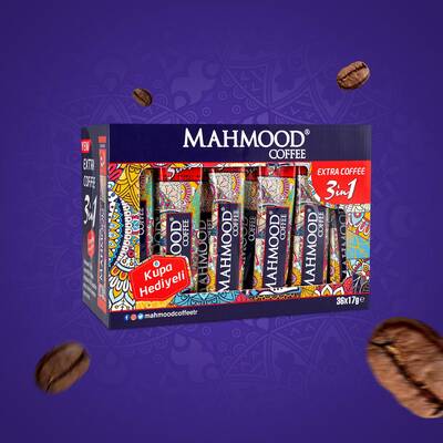 MAHMOOD COFFEE 2IN1 STICK GIFT MUG JAR 36 x 10 G