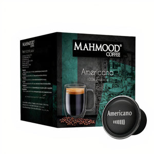 Mahmood Coffee Americano Capsule Coffee 16x7g - Exporgin | Türkiye Comes to You