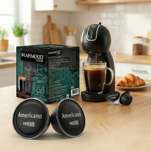 Mahmood Coffee Americano Capsule Coffee 16x7g - Exporgin | Türkiye Comes to You
