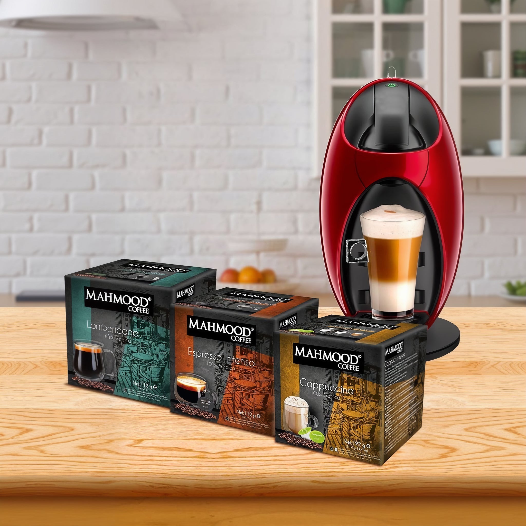 Mahmood Coffee Espresso Capsule Coffee 16x7g - Exporgin | Türkiye Comes to You