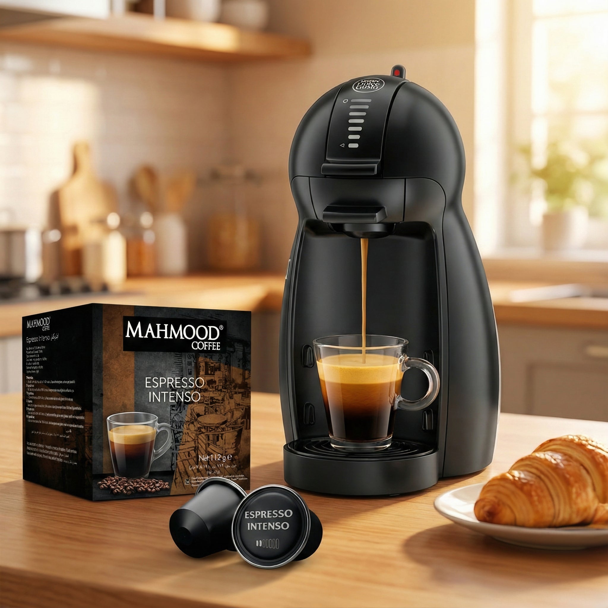 Mahmood Coffee Espresso Capsule Coffee 16x7g - Exporgin | Türkiye Comes to You